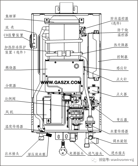 磁能热水器原理图图片