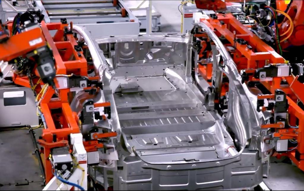 浅谈tesla铝制白车身焊接工艺