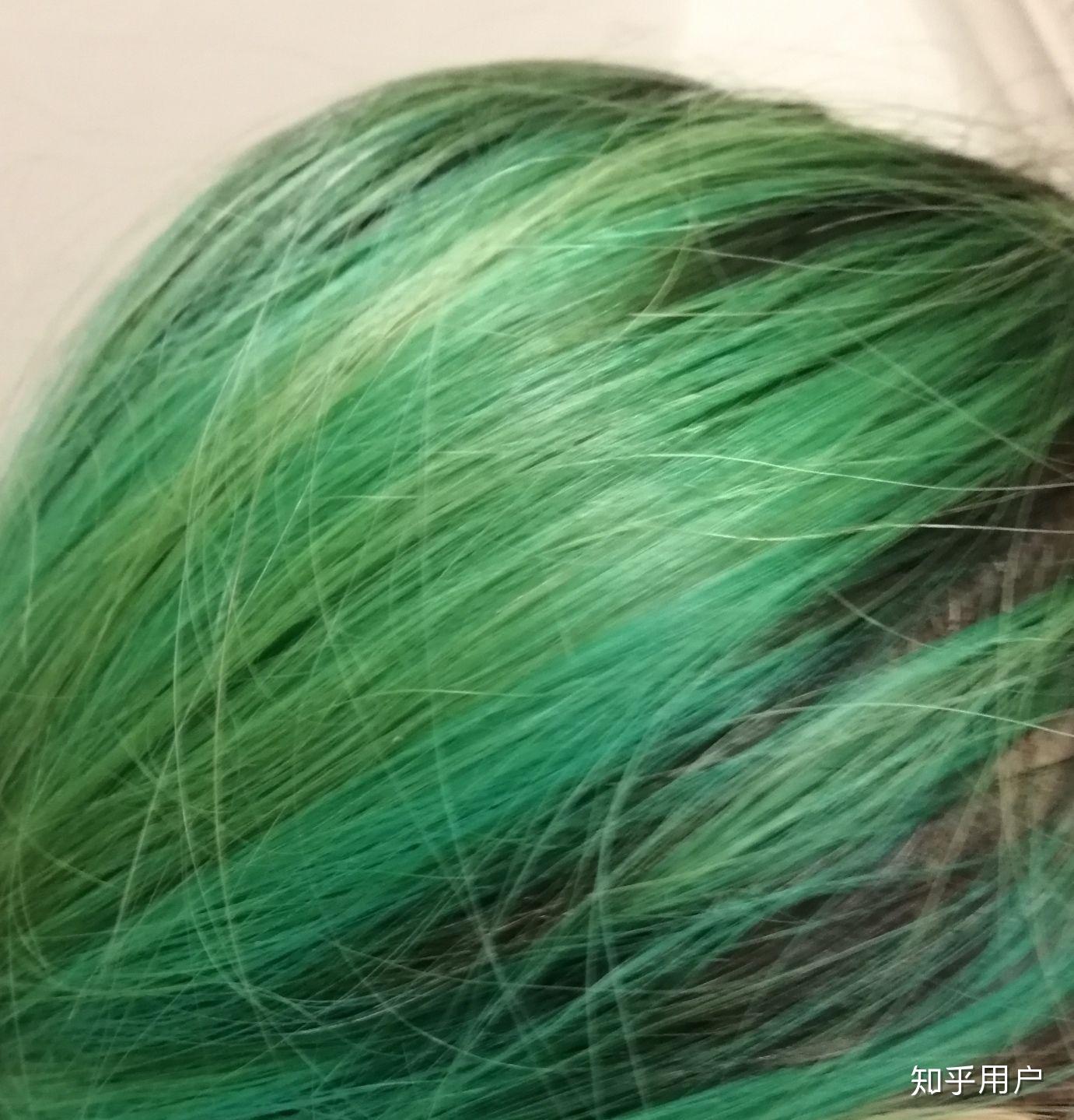 头发染成绿色是怎样一种体验? 