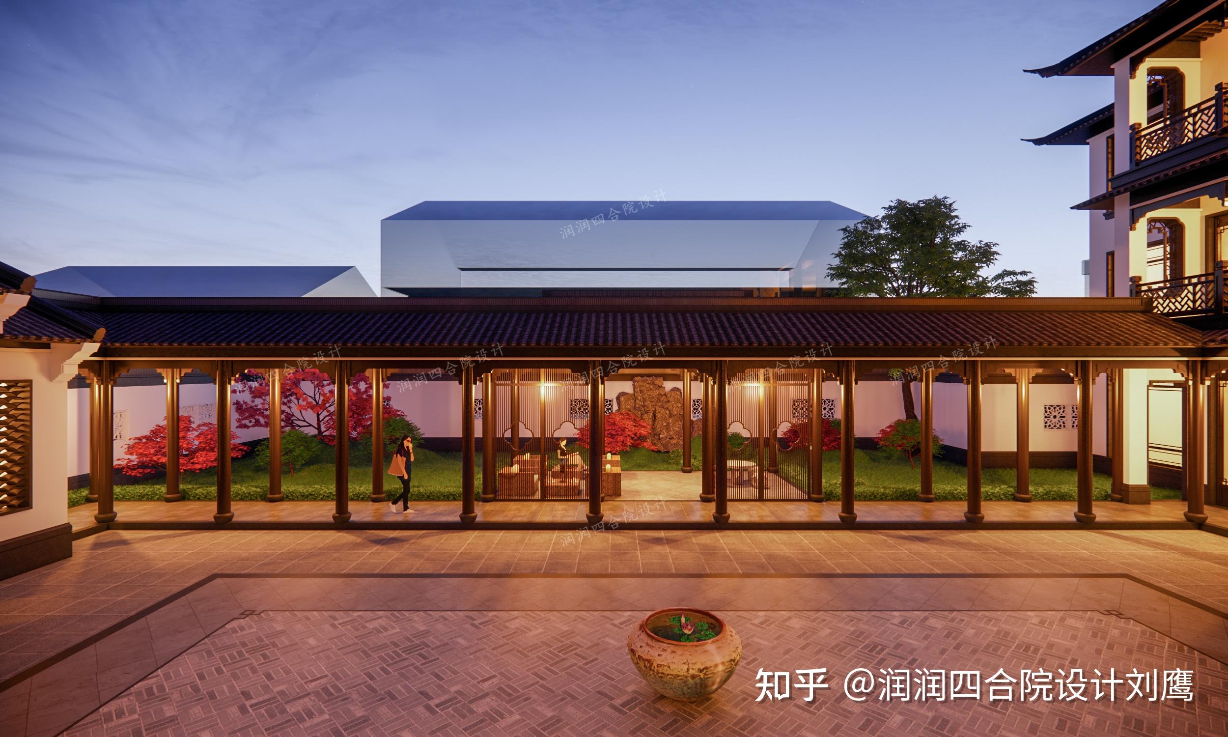 润润四合院设计刘鹰:助力乡村振兴,新中式合院打造公司办公接待研发培训一体化项目 - 知乎
