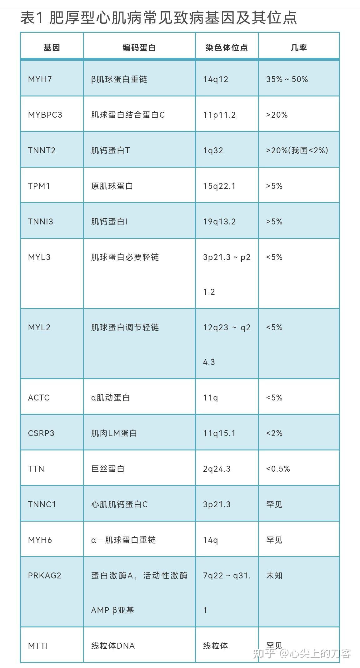 肥厚型心肌病的基因学和临床诊断现状与鉴别 - 知乎