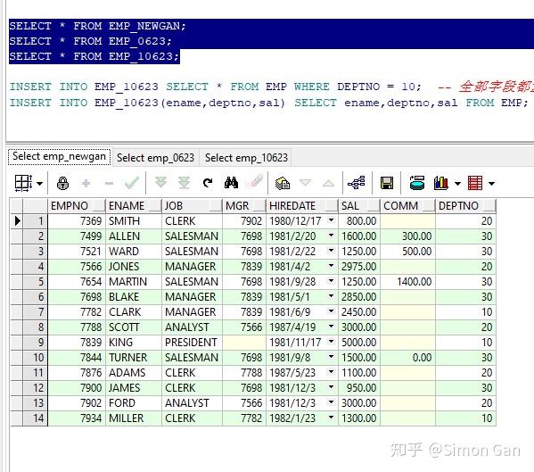  pl sql create table insert into 