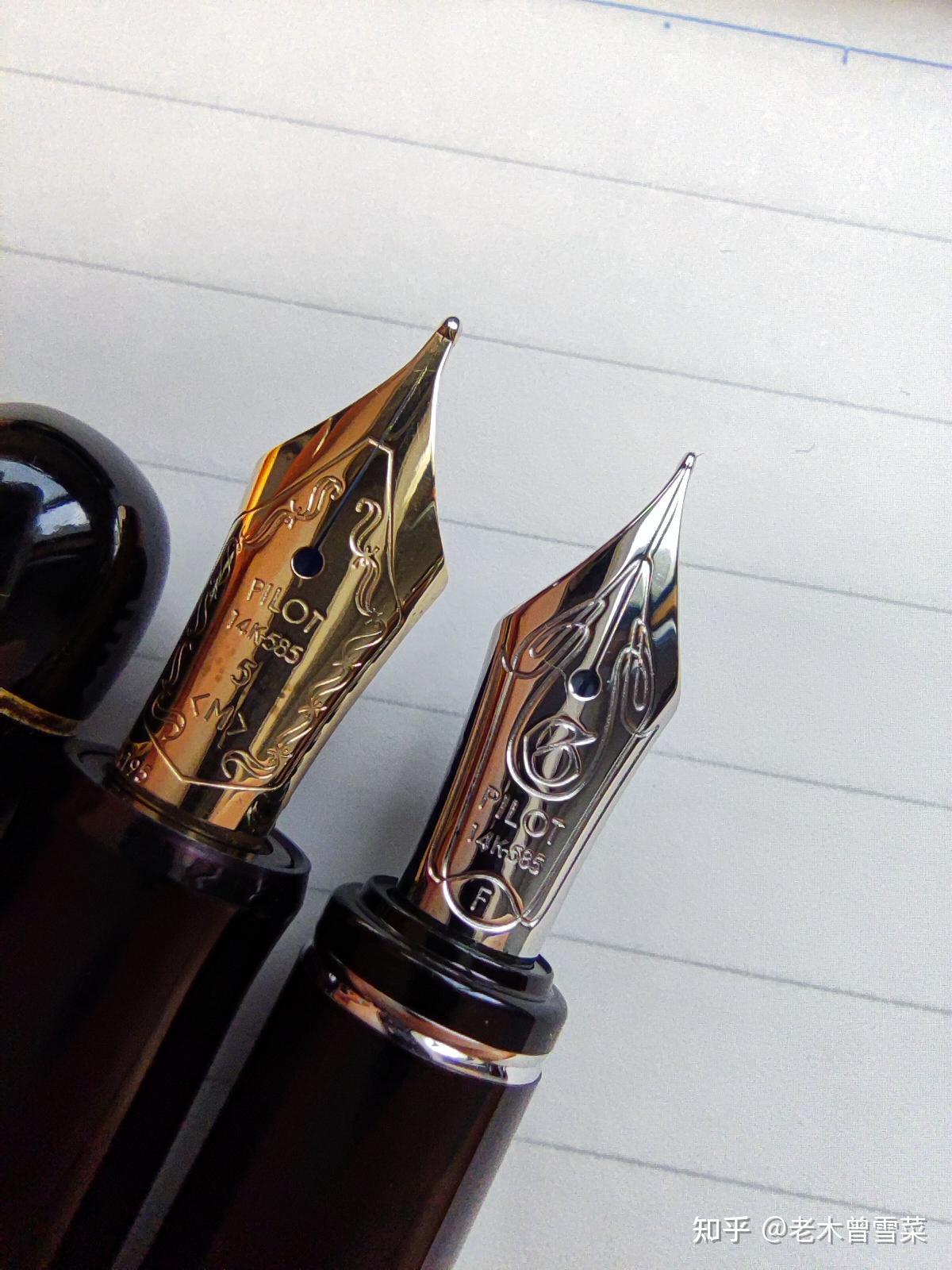 日系开放式金尖钢笔详解24枚御三家笔尖分析