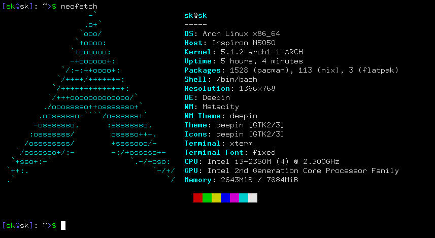 Neofetch:在终端中显示 Linux 系统信息 - 知乎