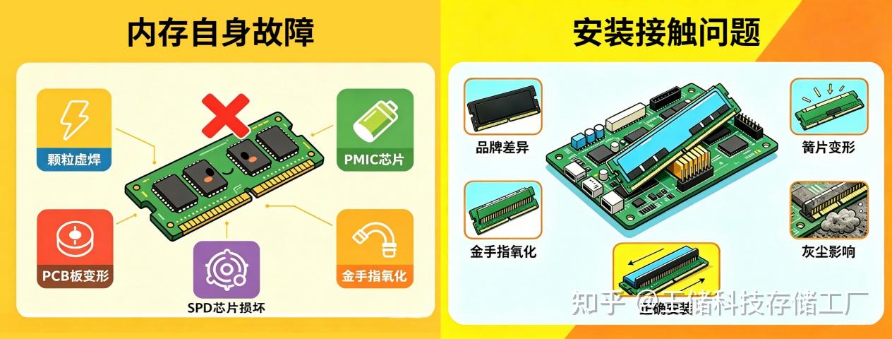 内存条点不亮?全套排查指南,看完少走90%弯路
