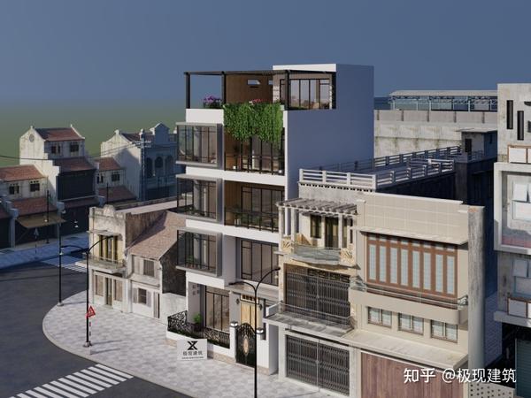 广东汕尾丨小面宽四层现代风格自建别墅 - 知乎