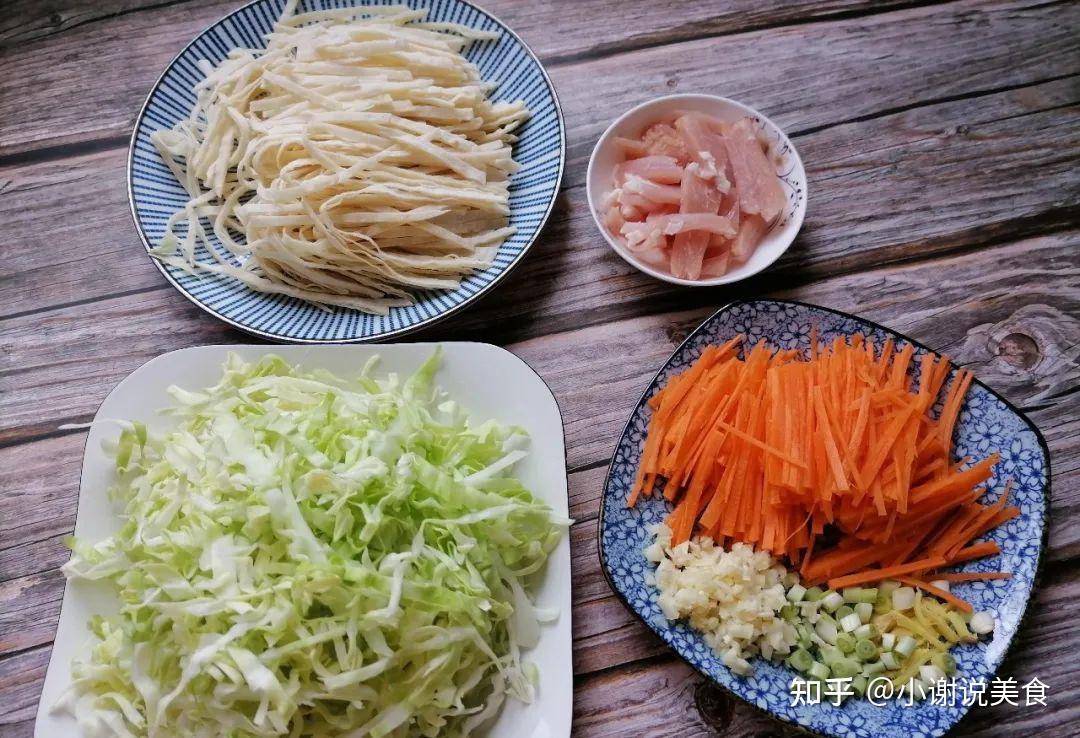 教你做北方家常炒饼丝,多加一步劲道又松散,出锅前这调料是灵魂 - 知乎