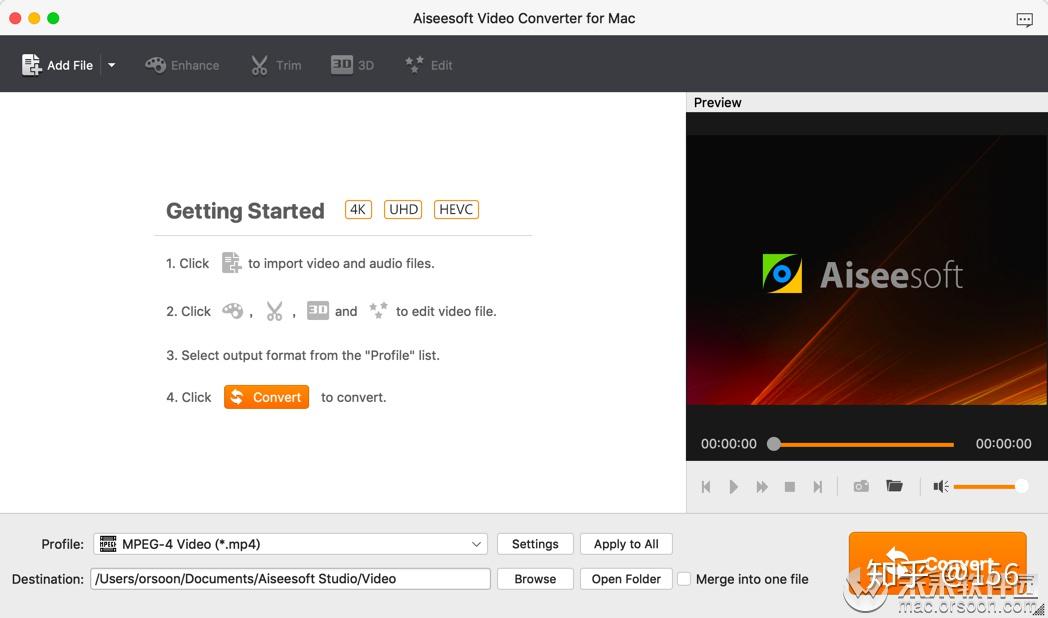 视频转换工具Aiseesoft Mac Video Converter Ultimate Mac 知乎