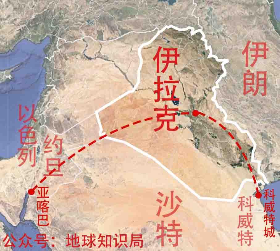 你有没有发现，伊拉克只是个“内陆”国家 | 地球知识局 - 知乎