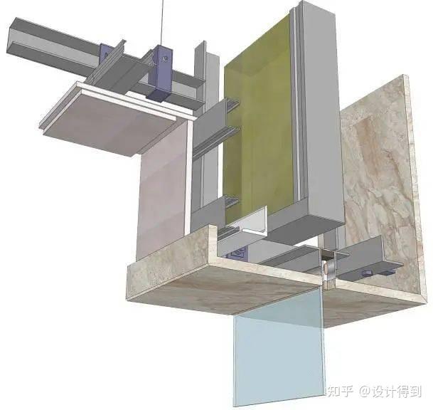 17类墙面装饰节点工艺说明+节点图+三维示意图 - 知乎