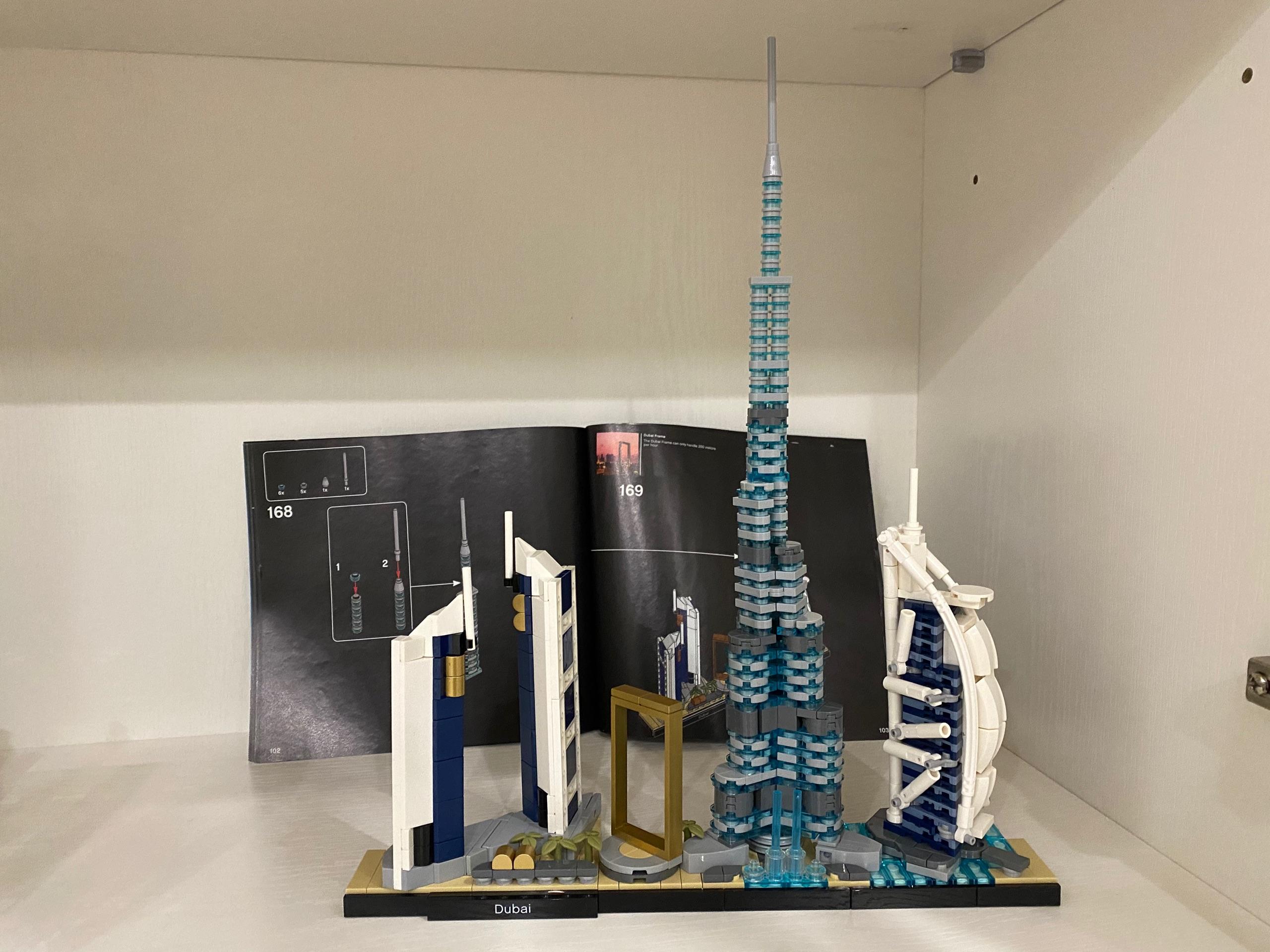 乐高lego21052建筑系列之城市天际线之迪拜全分享