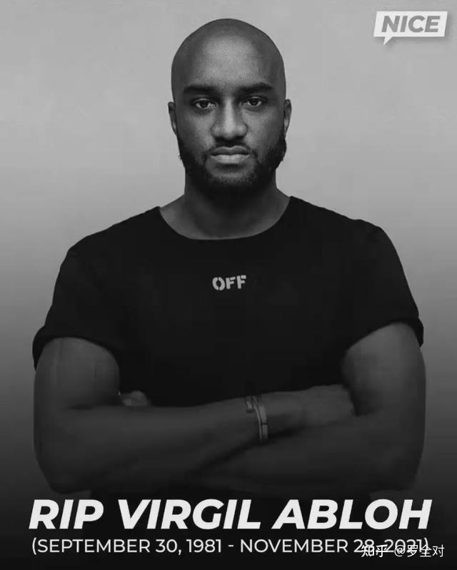 offwhite主理人lv设计总监virgil去世贩子们的狂欢开始了