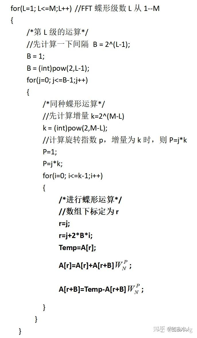 C语言系列之FFT算法实现 - 知乎