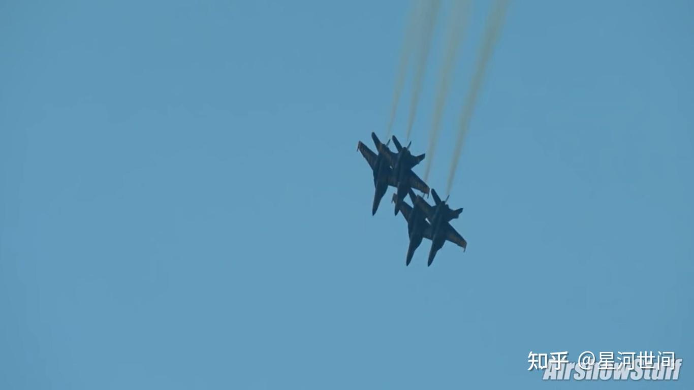 空中的蓝色天使:美国蓝天使飞行表演队 - 知乎