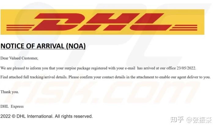 货物到达通知(NOTICE OF ARRIVAL) - 知乎