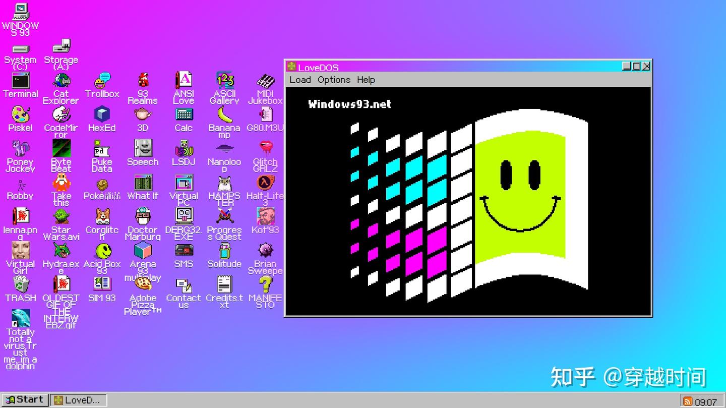 黑客开发,网页专属,你见过特效Windows 93操作系统吗?(一) - 知乎