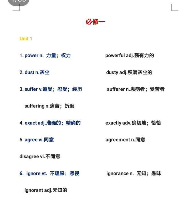 高中英语“派生词”（必修1~选修8）！背一个，会一堆（高三复习必备） - 知乎