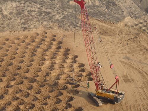 结构力学 强夯法是 地基处理中的物理法,是利用冲击对 深层土体进行