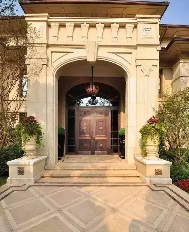 这样好看的别墅入口设计请给我来一打
