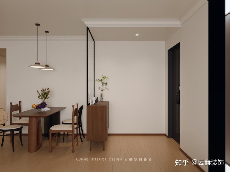 北京88平米婚房装修・中古风住宅设计效果呈现 - 知乎