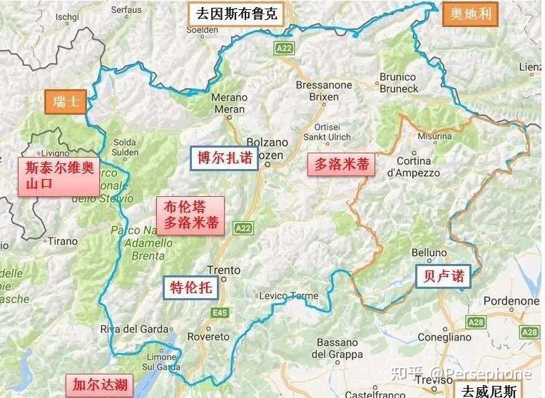 佐河》圣地巡礼的第二篇,作者最终决定先行考证马尔莫拉达山这张地图