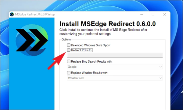 for ipod instal MSEdgeRedirect 0.7.5.0