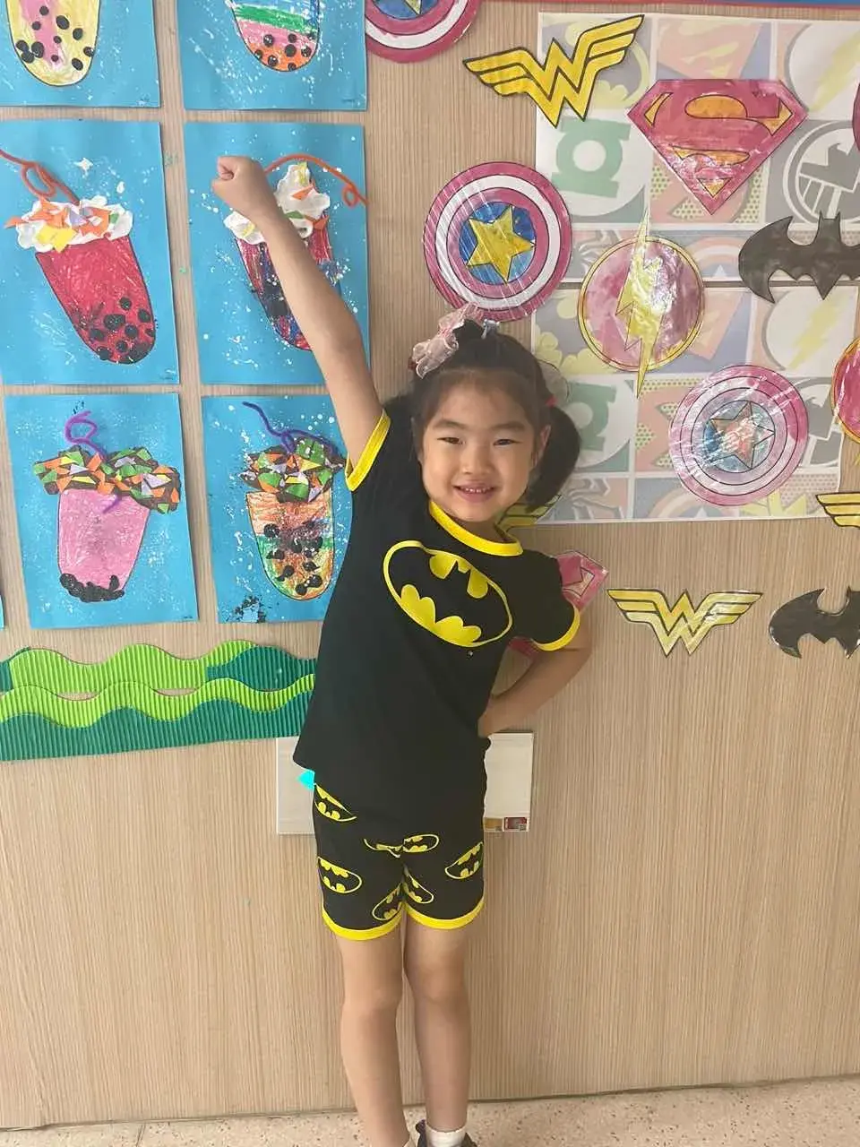  superhero day in sea dragon class 
