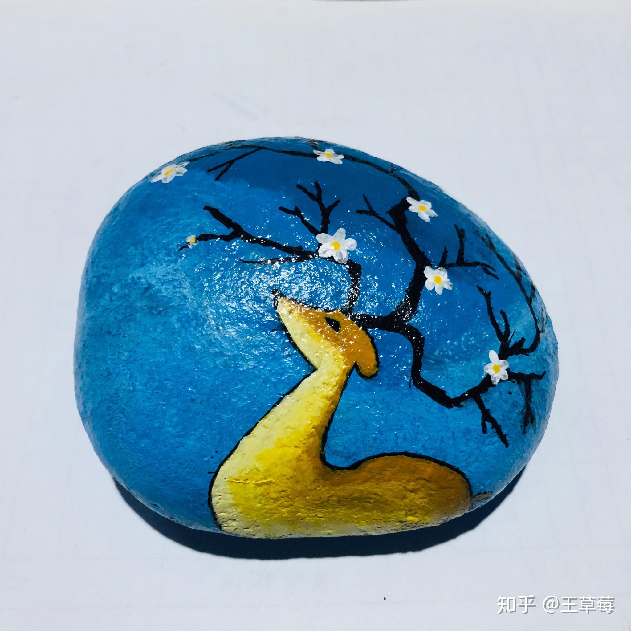 如何在石头上画画需要什么材料要什么步骤