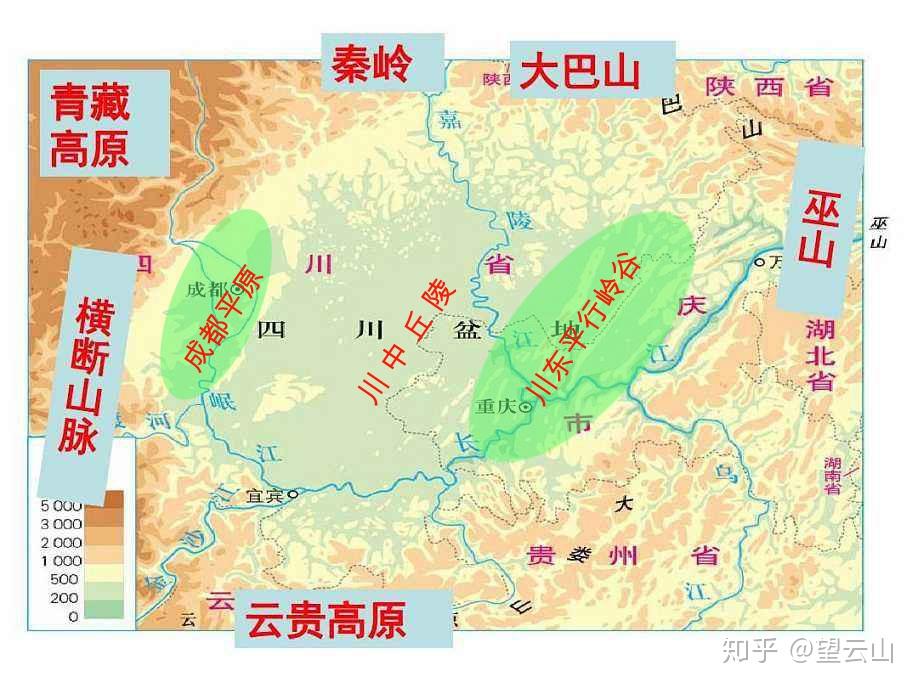 为什么四川盆地的中心城市是位于盆地边缘的成都、重庆，而不在盆地的中央？