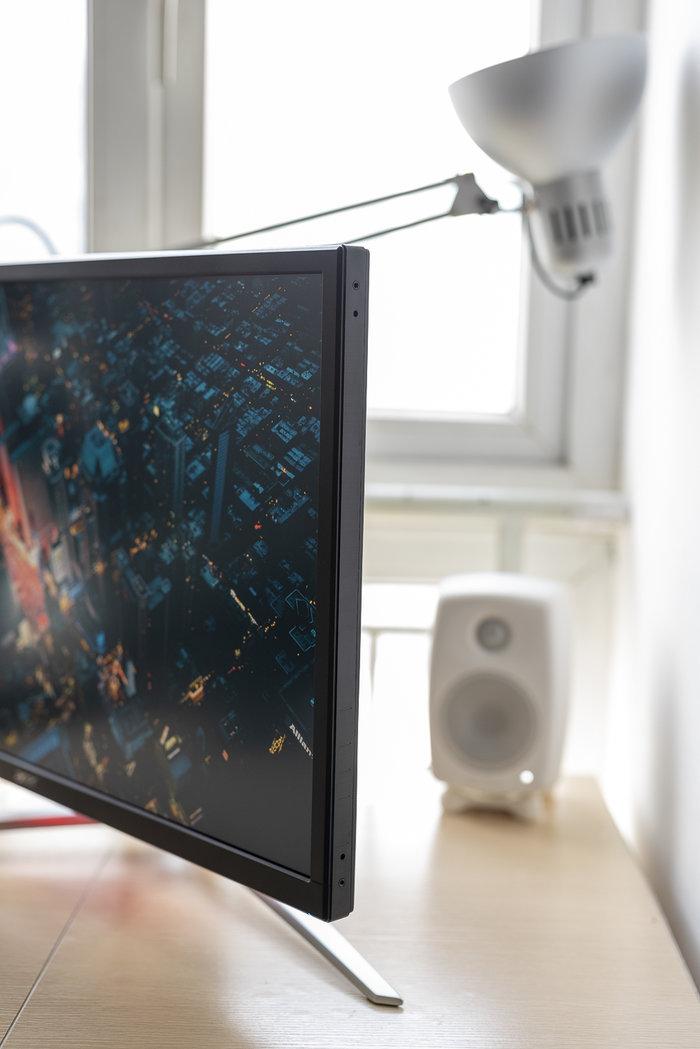 目前最便宜的真4k120hzips游戏显示器宏碁xv273k