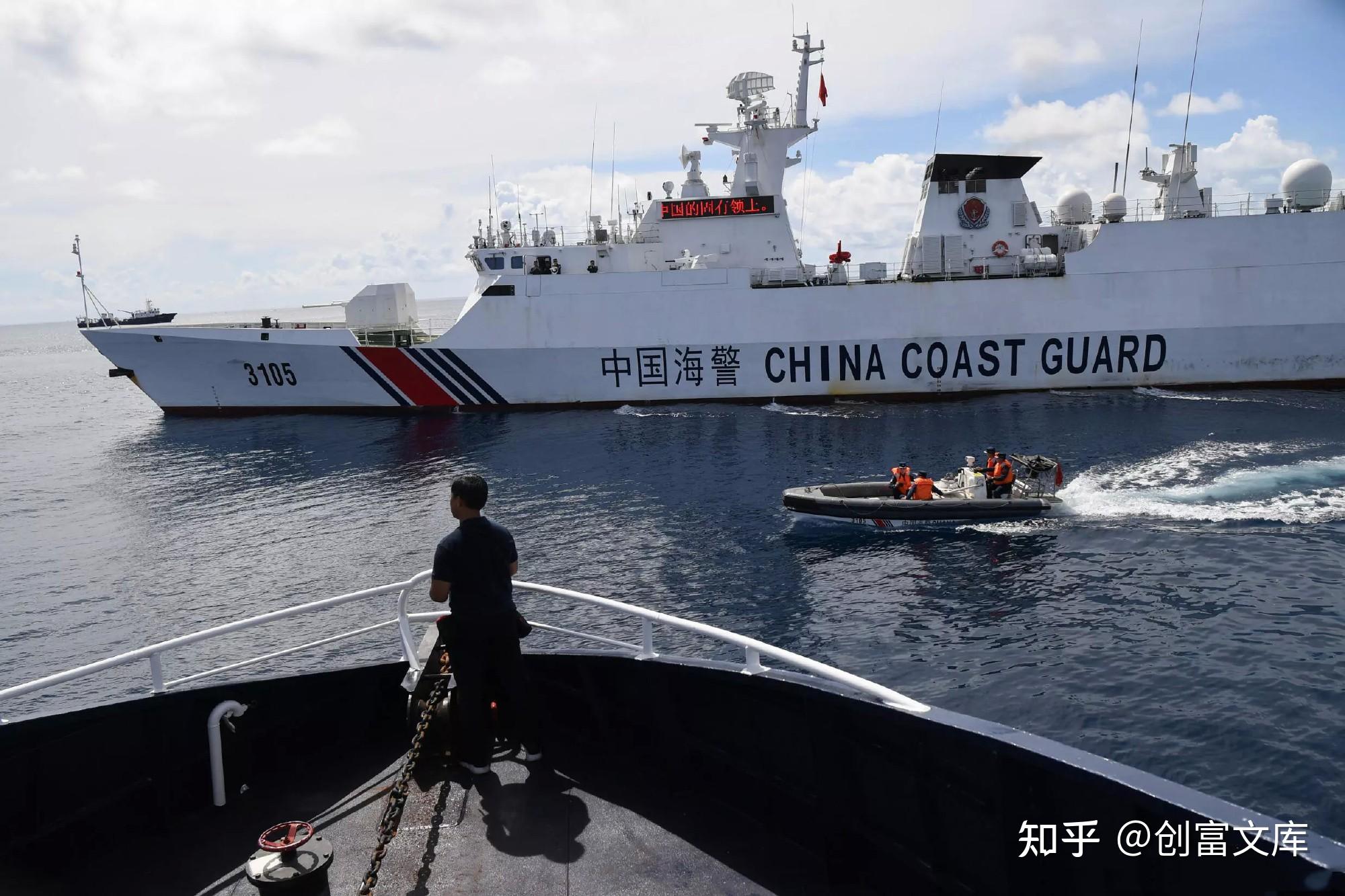 中国如今完全有实力强行拖走菲坐滩船