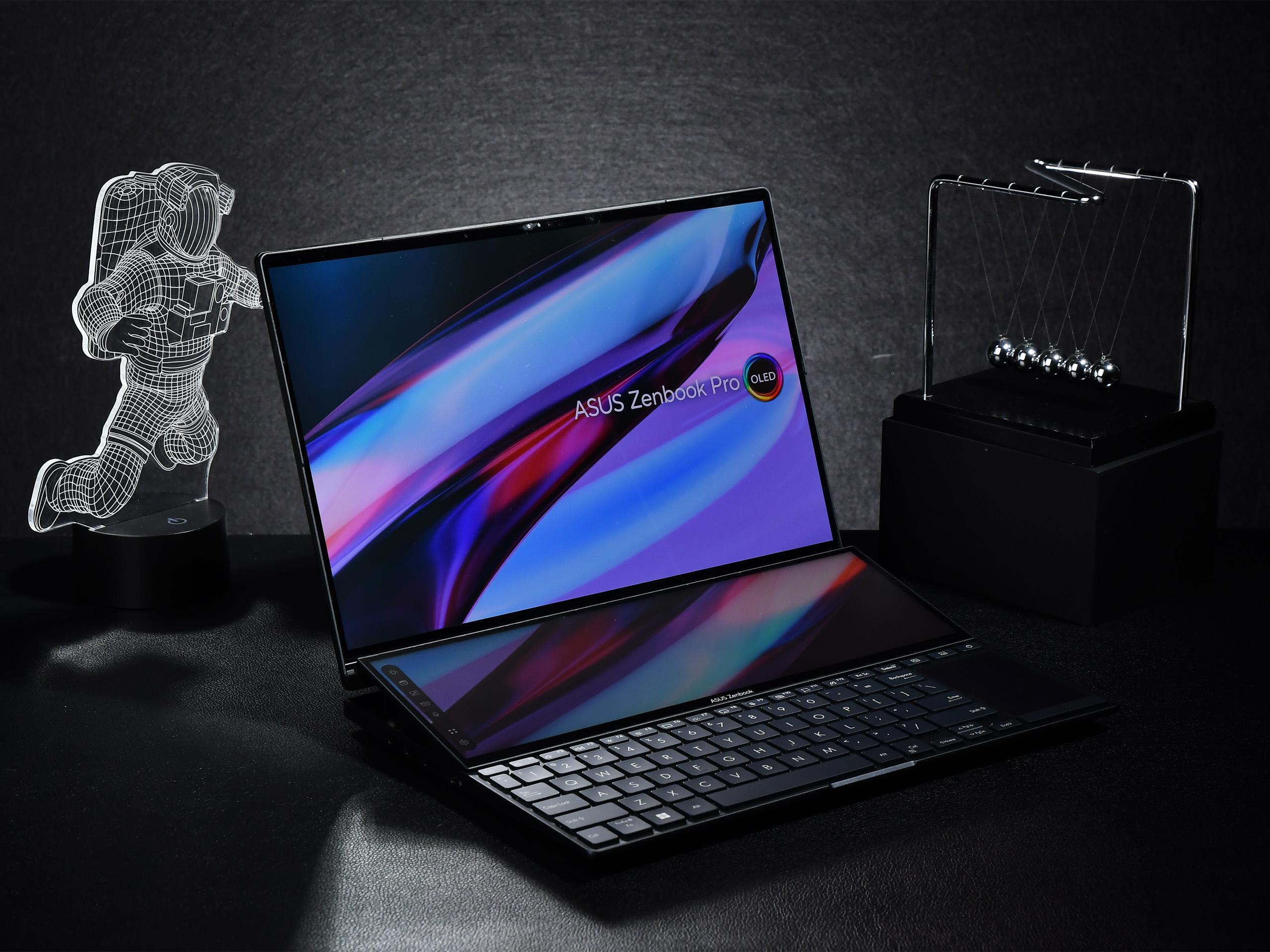 华硕灵耀x双屏pro 2022:科技感拉满的双触屏电脑,get高效娱乐工作体验