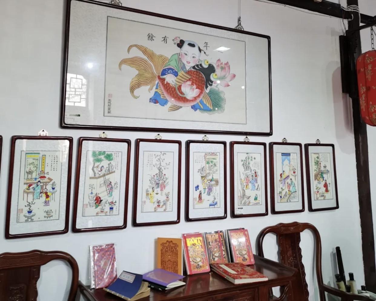 有着六百年历史的杨柳青民间木版年画产生于元末明初,当时有一名长于