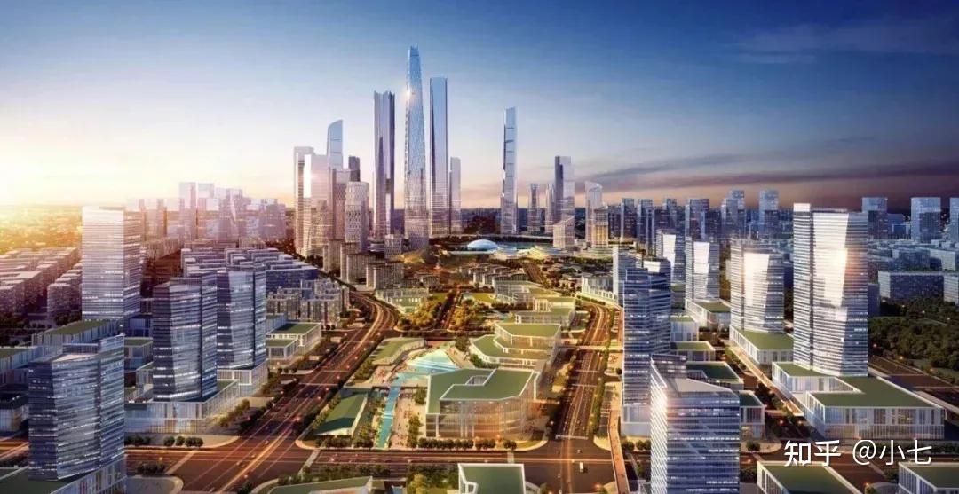 #办公通 大西安新CBD?高新三期CID未来之瞳、地标集群凸显区域价值 - 知乎