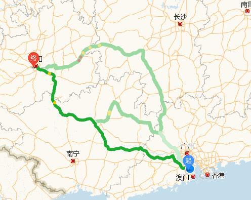 为什么广州到贵阳的高铁比广州到怀化的票价要