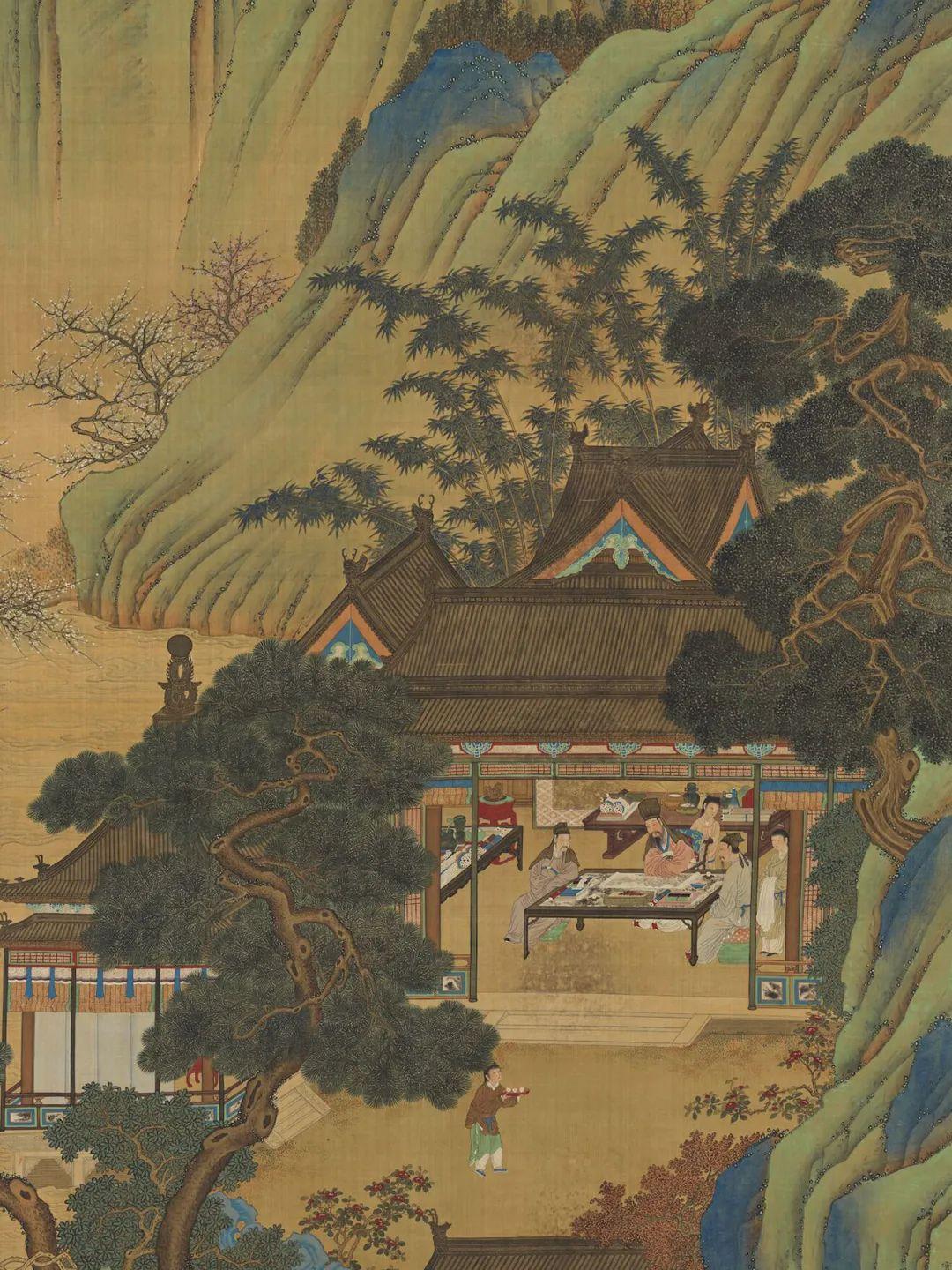 明代·仇英 宝绘堂明代·仇英 昼锦堂图明代·仇英 桃源仙境图-- end