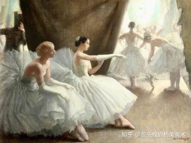 校尉美术内蒙校区带您欣赏近代英国最成功女性画家|劳拉·奈特 - 知乎