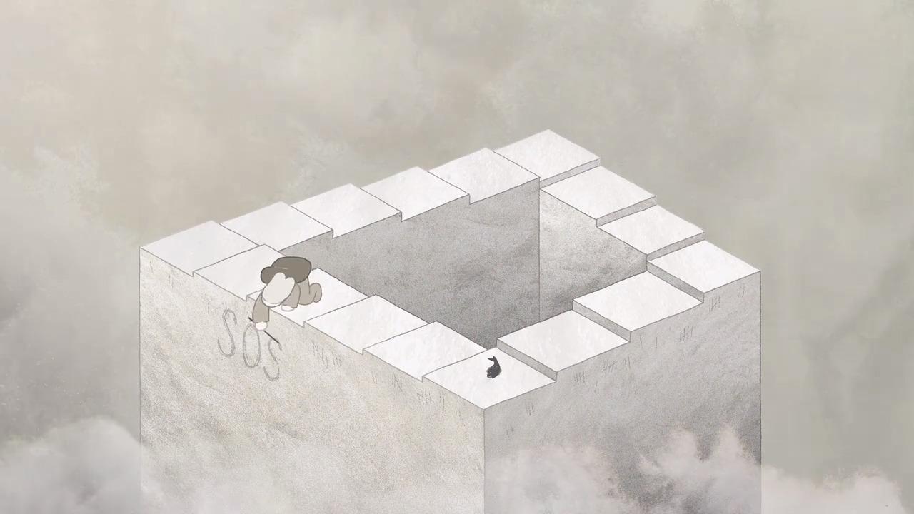 本片作者利用动画将著名的彭罗斯阶梯表现出来,当你面对无限循环永无