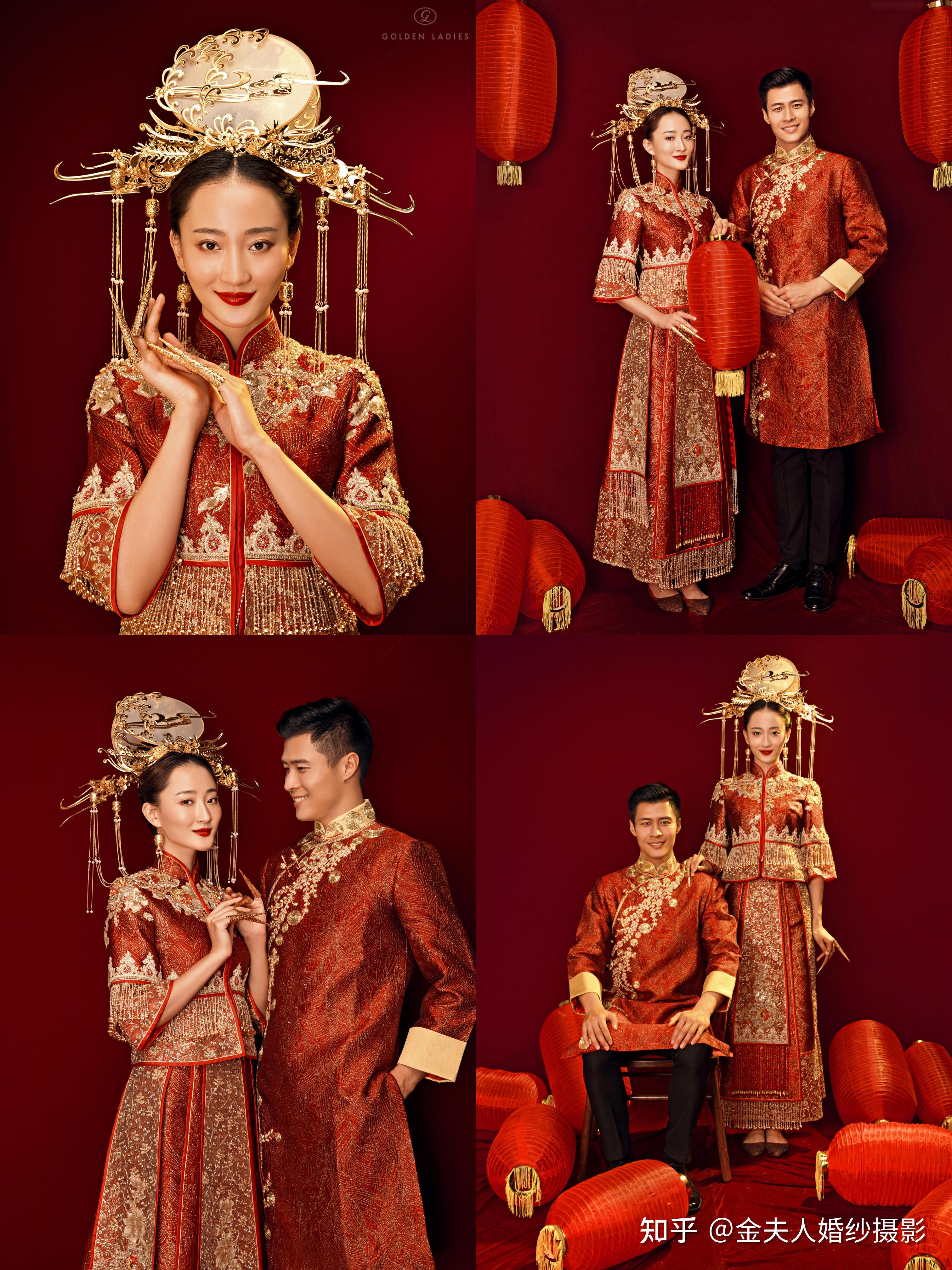 大连金夫人大连婚纱照│中式婚纱照经典传承