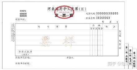 发票票样及其解析 - 知乎