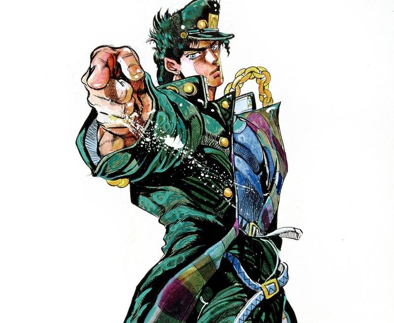 空条承太郎的指人(jojo及其同人作品,荒木飞吕彦,david production