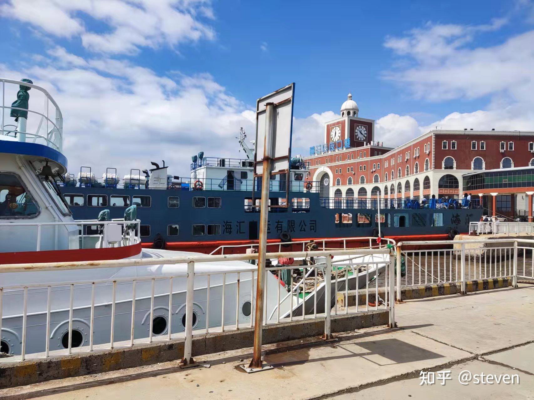 我们一家4口从沈阳出发,到普兰店皮口港已经11点了.天气晴朗.