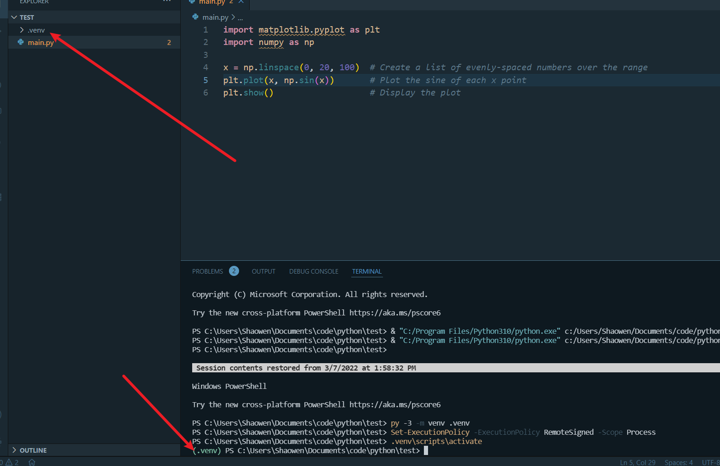 VSCode Python 环境配置(Install and use packages) Windows10 - 知乎