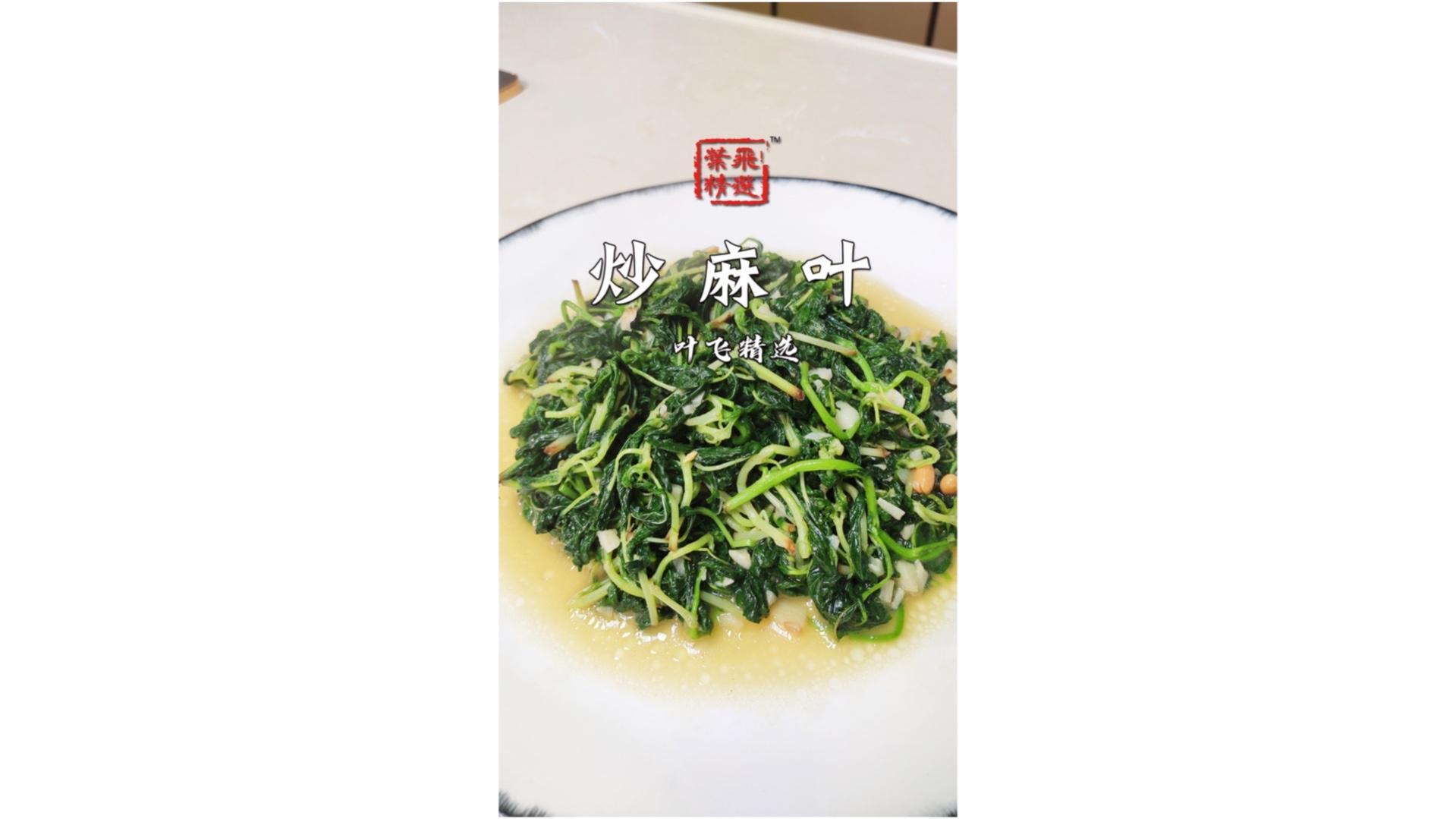 【潮菜叶飞】来炒个潮汕地区最有名的野菜-麻叶 - 知乎