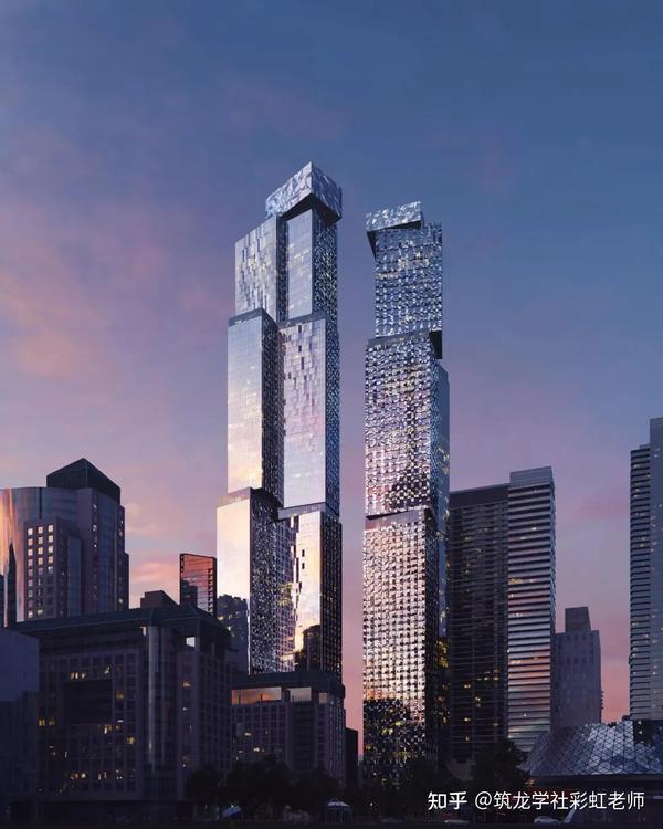 百米天线反超上海中心,成为世界第二高? | 2022新摩天大楼盘点 - 知乎