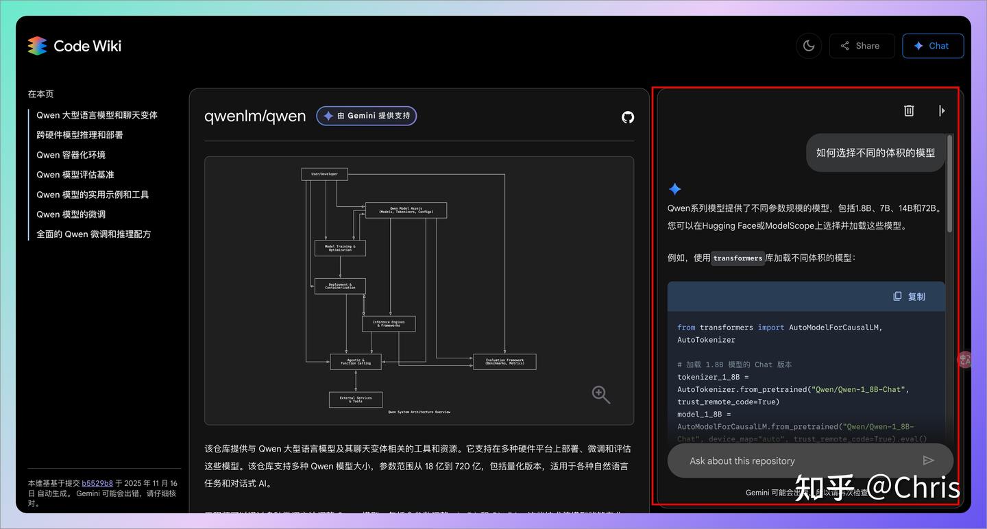Google 上线 Code Wiki，一键生成代码仓库文档，文档自动更新，还能生成播客 - 知乎