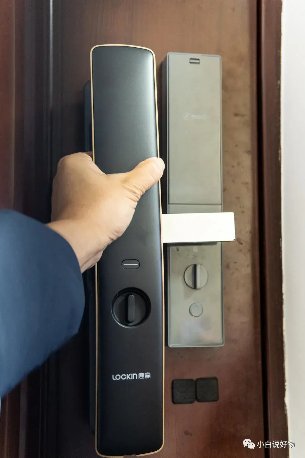 指纹锁出问题,换上支持米家的鹿客指静脉智能锁s50,体验提升巨大!