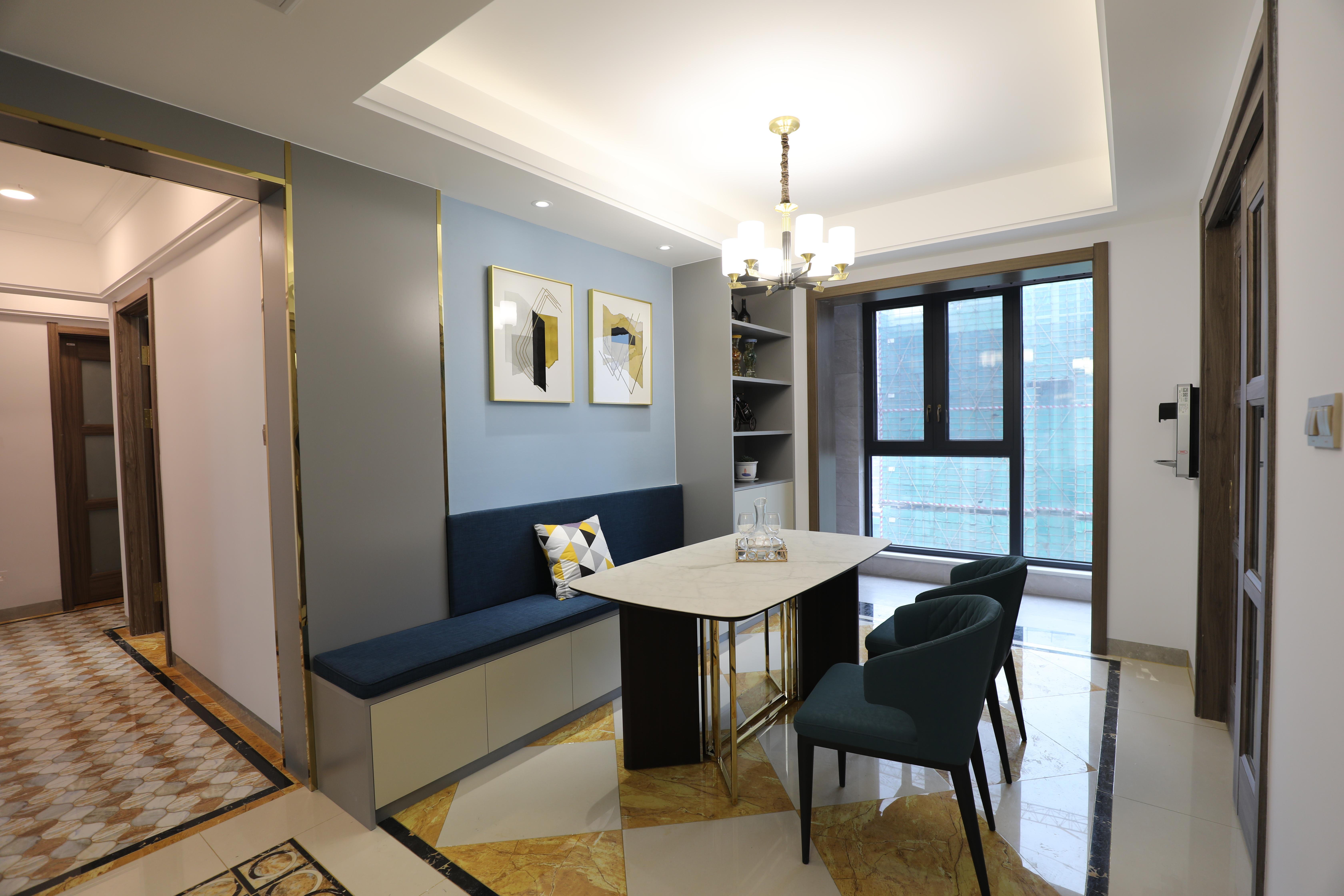 143㎡精装房改造现代风给你一个优雅简约又务实的家