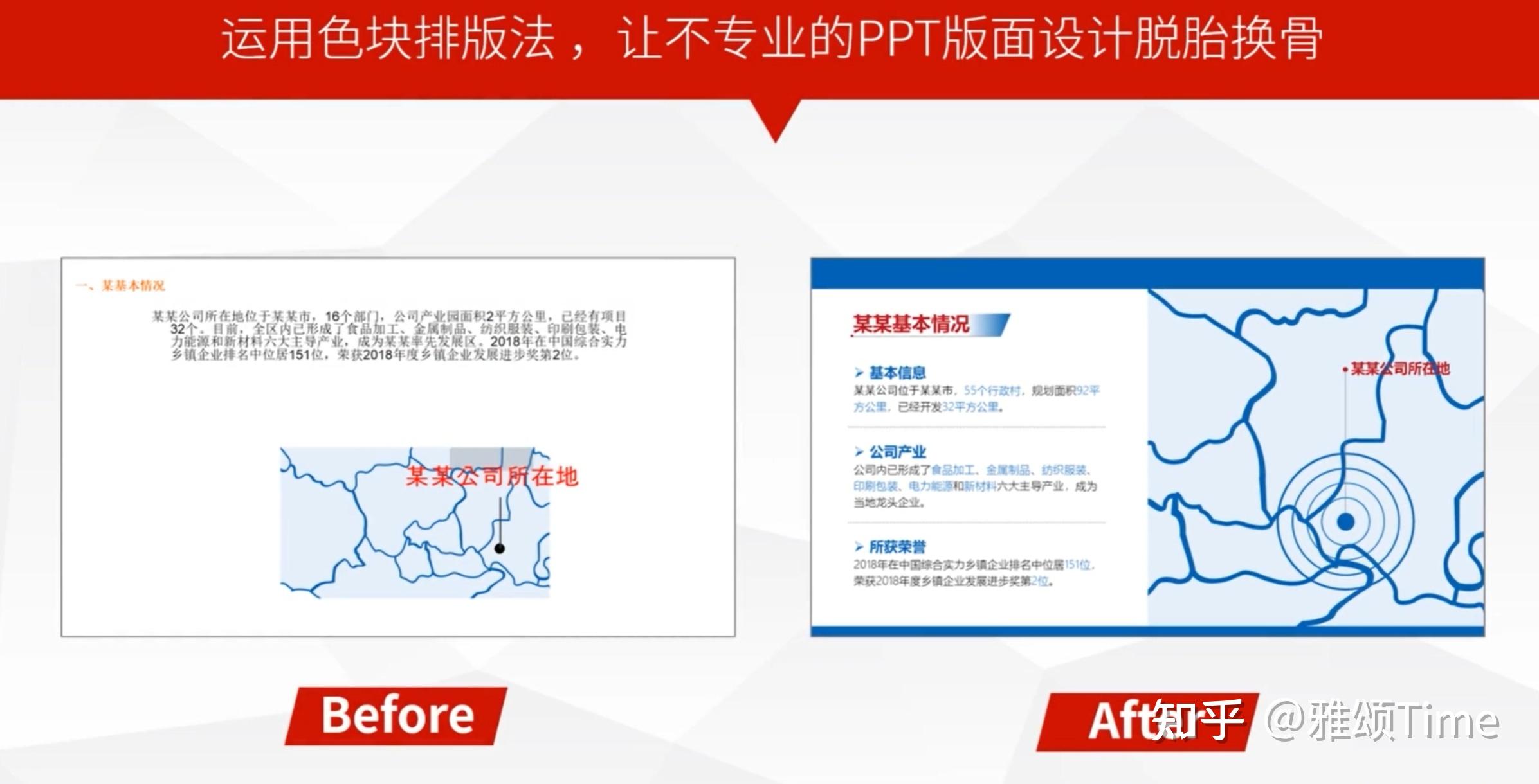 ppt·進階之路·(三十六)·大量信息的頁面,如何用色塊法排版 - 知乎