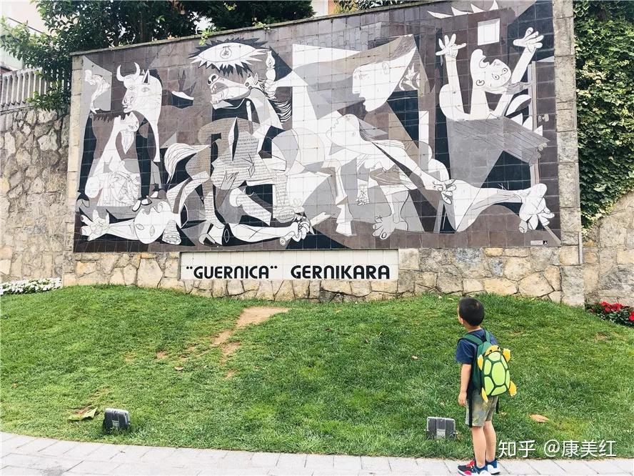 我们参观了guernika小镇,就是毕加索画笔下的"格尔尼卡".